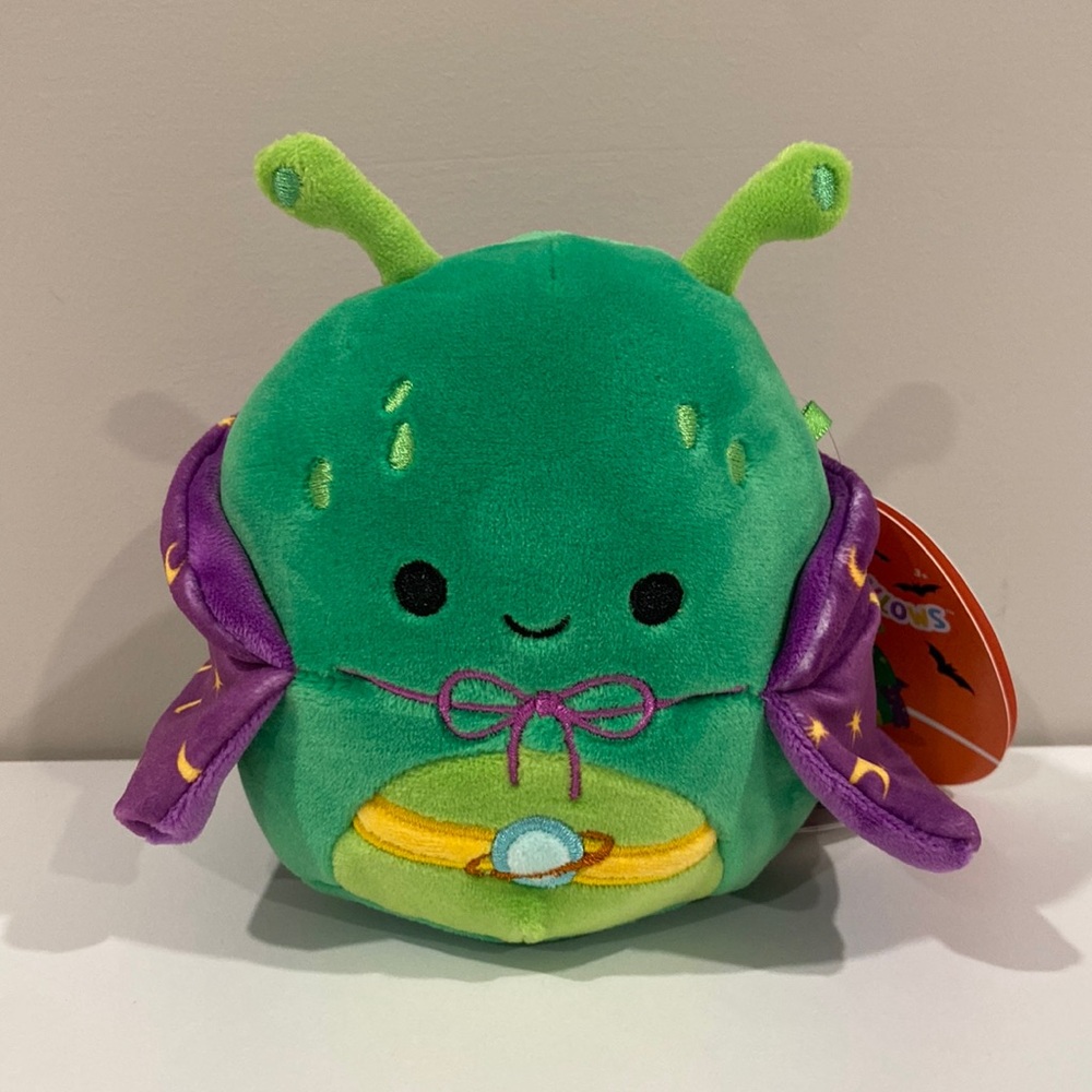 Squishmallow Tortellini the Alien 4” Halloween 2024 NWT